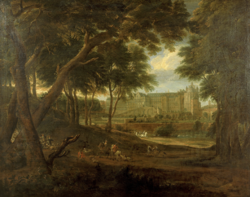 Hunting Scene in the Park of the Palace of the Dukes of Brabant