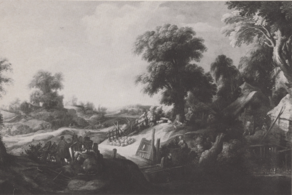 Flemish Wooded Hilly Landscape in Summer