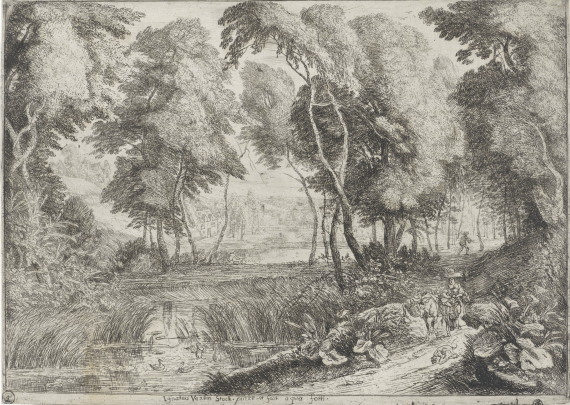 Landscape with a Dairy Woman