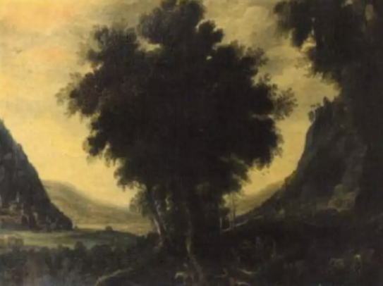 Riders in a Landscape witha Lake