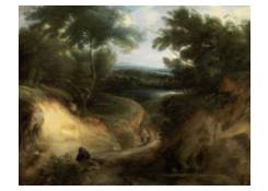 Work 107: A Wooded Landscape with Sandy Escarpment and Travelers