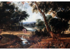 Work 1128: Landscape with Our Lady and Found Jesus