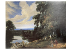 Work 6226: An Elegant Family Walking on a Country Path