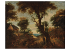 Work 362: Hamlet in a Wooded Landscape