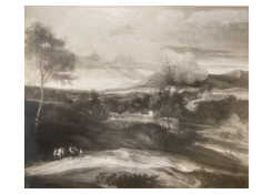 Work 5237: Italianate Landscape with two Donkeys and their Driver