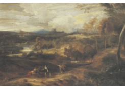 Work 5259: A Montainous Landscape with Diana and her Maidens