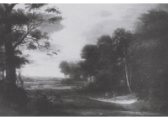Work 7041: An Extensive Landscape with Peasants Gathering Wood