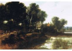 Work 8000: Forest Landscape with Ponds