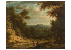 Work 8011: Travellers in an Extensive Landscape