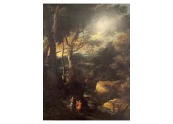 Work 8013: Wooded Landscape with Tobias and the Angel