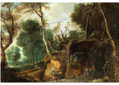 Work 7079: Hunters in a Landacape