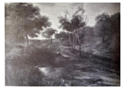 Work 8060: A Wooded Landscape at Dusk