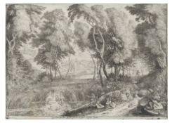 Work 8064: Landscape with a Dairy Woman
