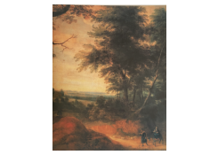Work 8083: Palestinian Landscape with Holy Family (Flight into Egypt)