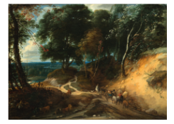 Work 834: Landscape with Peasants